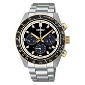 seiko prospex circuit race solar speedtimer black dial chronograph