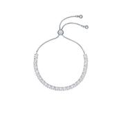 ted baker melrah icon silver tone crystal slider bracelet