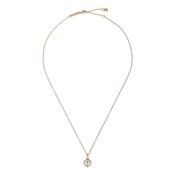 ted baker perreti: logo pearl gold tone pendant necklace