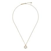 ted baker crastel: crystal pendant necklace silver tone, light blue crystal image
