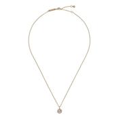 ted baker soltell: solitaire sparkle crystal pendant necklace gold tone, clear crystal