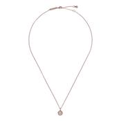 ted baker soltell: solitaire sparkle crystal pendant necklace rose gold tone,rose crystal