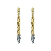 ted baker pemia: petal fringe ear loop earrings
