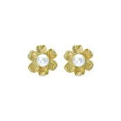 ted baker dara: daisy pearl gold tone stud earrings