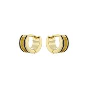 ted baker rolo: classic colour enamel roll huggie earrings image