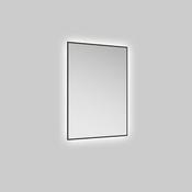 Echo Rectangle Matt Black 500mm x 700mm