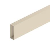 Smart Fence Single Steel Plinth Buttermilk Cream