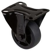Transport Castor 80mm Fixed 100kg Black Design image
