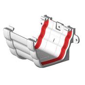 Ogee Union Bracket 135mm White