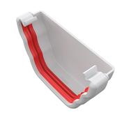 Ogee Stopend External White