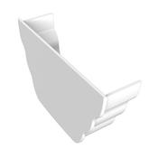 Ogee Stopend Internal White