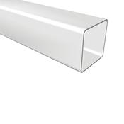 Square Pipe White 4m