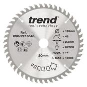 Trend Laminate/HPL Circular Saw Blade 165mm x 20mm x 48T image