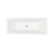 Cubo Double Ended Bath White 1700mm x 700mm