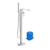 Urban Floorstanding Bath Shower Mixer Chrome