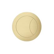 Sonas Flush Button For Via And Pena Brushed Gold