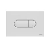 Urban Dual Flush Plate Gloss White