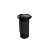Top Fix Basin Waste Unslotted Click Clack Matt Black
