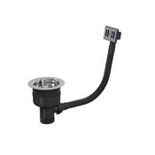 Top Fix Kitchen Strainer Waste With Overflow Chrome