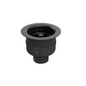 Top Fix Kitchen Strainer Waste Without Overflow Matt Black