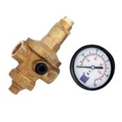 Biworld Pressure Reduce Valve C/W Gauge 1/2"