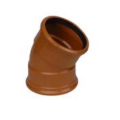 Pipelife 6" Double Socket Sewer Bend 45°