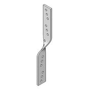 Standard Strap Galvanised Twisted at 100mm 900mm