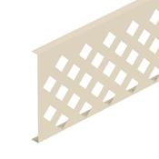 Smart Trellis Diamond Panel Buttermilk Cream