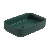 Avanti Square 500mm Vessel Basin Forest Green