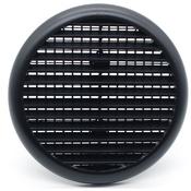 Icon Circular Wall Vent ICV36 with Flyscreen Black 