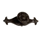 Phoenix Black Knob &amp; Plate 35mm