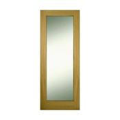 Doras Contract 1 Lite Oak Frosted Glass  78"X30" image