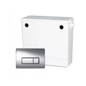 Dual Flush Concealed Cistern With Chrome Flush Plate