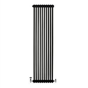 Revive 2 Column Vertical Radiator 1800mm x 490mm Black