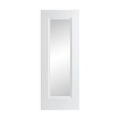 Doras Amsterdam 1 Lite White Clear Bevelled Glass All Sizes