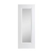 Doras Amsterdam 1 Lite White Opal Laminate Glass All Sizes image