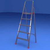 Safeline 5 Step A-Frame Aluminium Ladder