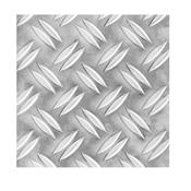 Trojan Structural Sheet - Silver Aluminium - 250 x 500 x 1.5
