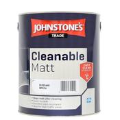 Johnstones Trade Cleanable Matt Brilliant White 2.5 ltr