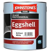 Johnstones Trade Eggshell  Brilliant White image