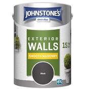 Johnstones Retail Smooth Masonry Black 5 ltr