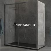 Aspect Framed Side Panel 800mm x 2000mm