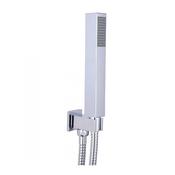 Square Wall Outlet Kit Chrome