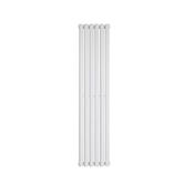 Vaporo Nika Vertical Double Radiator 1800mm x 420mm White image