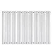 Vaporo Nika Horizontal Double Radiator 600mm x 1400mm White image