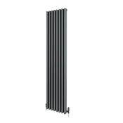 Vaporo Valerio Vertical Radiator 1800mm x 375mm Anthracite