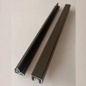 Guardian Top/Bottom Fence Trim Pack Of 2 Brown