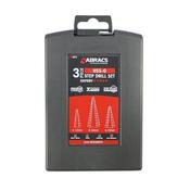 Abracs Step Drill 3 Piece Set