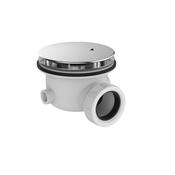 Shower Waste With Chrome Cover 90mm