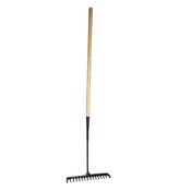 Prosolve Wooden Shaft Heavy Duty Tarmac Rake